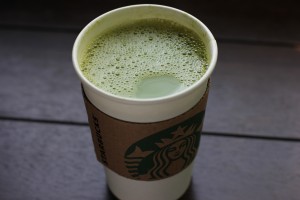 Starbucks green tea latte