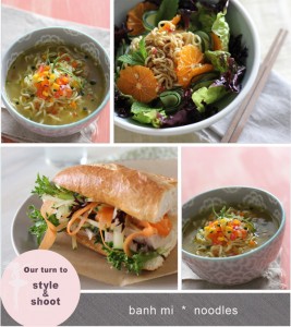 Styling Banh Mi & Noodle Bowl