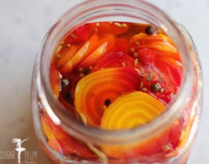 Pickled Yellow Beets